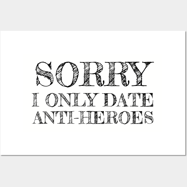 Anti-Heroes Wall Art by Carol Oliveira